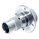 MOYEU PORTE JANTE A RAYONS AUSTIN-HEALEY (AVANT) BN2-BN6 (12tpi) DROIT
