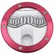 PORTE-VIGNETTE TAX DISC HOLDER (ALU) ROUGE