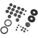 BOUCHON CAOUTCHOUC ET PASSE-CABLE/DURITE (LE JEU) TR6 (COFFRE)