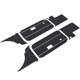 TRIM KIT-MGB 72-76 (BLACK)