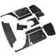 PACK GARNITURES INTERIEURES SPRIGET 1970-1980 (CAD) 13 PIECES (NOIR)