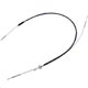 CABLE DE FREIN A MAIN TR7 (BOITE MANUEL 4 ET AUTOMATIQUE)