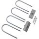 KIT DE MONTAGE DE LAME DE SUSPENSION/PONT MGB 1967-1980 (RABAISSE)