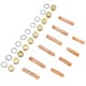 VISSERIE DE COLLECTEUR TR5-TR6 (GOUJONS-ECROUS-RONDELLES) LAITON