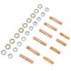 VISSERIE DE COLLECTEUR TR5-TR6 (GOUJONS-ECROUS-RONDELLES) ACIER