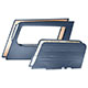 GARNITURE INTERIEURE AUSTIN-HEALEY (PORTE) BJ7 (BLEU)