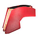 GARNITURE INTERIEURE AUSTIN-HEALEY (AILE ARRIERE) ROUGE (LA PAIRE)