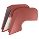 GARNITURE INTERIEURE AUSTIN-HEALEY (AILE ARRIERE) ROUGE (LA PAIRE)