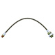 BRAIDED BRAKE HOSE REAR  TR2