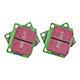 PLAQUETTES DE FREIN TR3-TR4-TR5-TR6/GT6/MGC/AUSTIN-HEALEY (EBC GREEN)