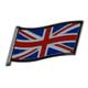BADGE UNION JACK DRAPEAU (EMAILLE) ADHESIF