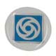 BADGE AUTOCOLLANT 27mm "TURBINE LEYLAND" PETITE