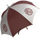 PARAPLUIE "MG" MARRON/CREME