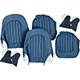 HOUSSE DE SIEGE AUSTIN-HEALEY (BLEU/BLEU) AVANT 1958-1963 (CUIR)