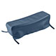 HOUSSE ACCOUDOIR CENTRAL FIXE AUSTIN-HEALEY (CUIR) BLEU PASSEPOIL BLEU
