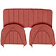 HOUSSE DE SIEGE AUSTIN-HEALEY (ROUGE/ROUGE) ARRIERE 1962-1963 (CUIR)