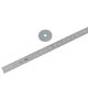 RONDELLE PLATE 0-3/16" (M4) 2BA X 1-0/0
