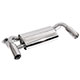 SILENCIEUX D'ECHAPPEMENT MGF/TF (SPORT) 2000-2002 (INOX)