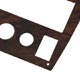 BOISERIE CONSOLE CENTRALE MGB (AUTORADIO) 1971-1976