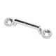 PATTE AGRAFE (CHROME) POUR SANGLE DE MAINTIEN DE ROUE DE SECOURS A-H