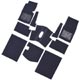 CARPET SET-BLUE