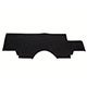 GARNITURE DE COFFRE TR7/TR8 (CENTRE/TAPIS)