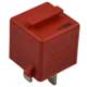 RELAIS  4 POLES (30-85-86-87) 12v (ROUGE)
