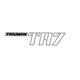 AUTOCOLLANT DE MALLE "TRIUMPH TR7" (GRIS)