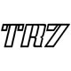 AUTOCOLLANT DE CAPOT "TR7" (NOIR)