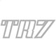 AUTOCOLLANT DE CAPOT "TR7" (GRIS)